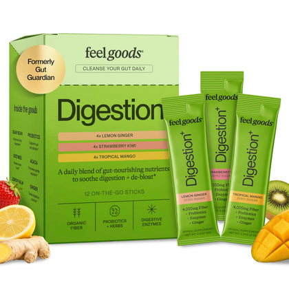 Feel Goods daily+ Poudre de Soutien daily, sachets individuels Citron Gingembre