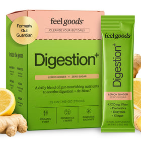 Feel Goods daily+ Poudre de Soutien daily sachets individuels citron gingembre