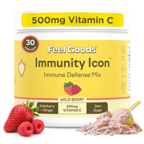 Feel Goods daily wellness Icon Poudre de Soutien 30 Portions 140g, sachets individuels