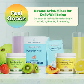 Feel Goods daily wellness Icon Poudre de Soutien 30 Servings en utilisation quotidienne