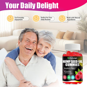 Felizlab gummies au chanvre, ingrédients naturels