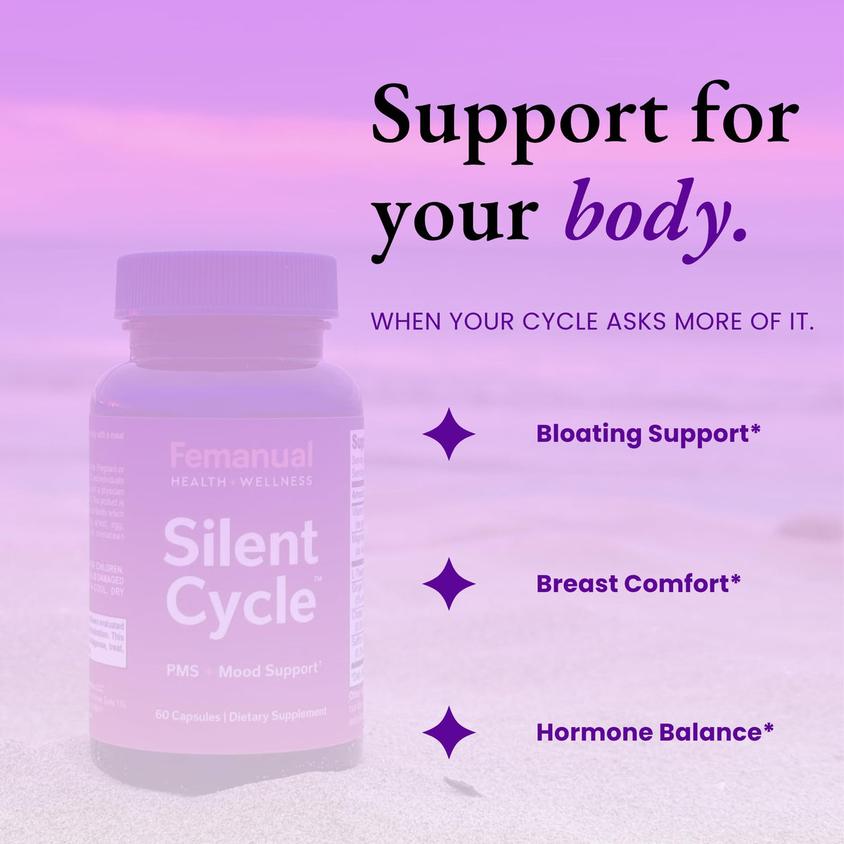 Femanual SilentCycle boîte de 60 gélules végétales