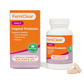 FemiClear Probiotiques Vaginales 30 capsules vue de face