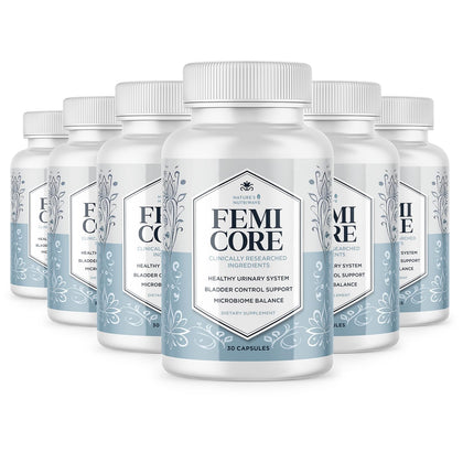 FemiCore capsules botaniques et probiotiques, vue avant