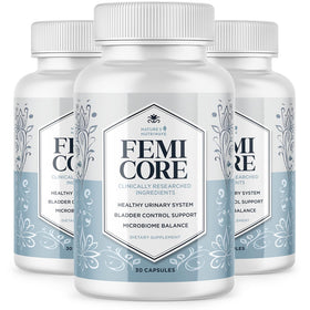 FemiCore Nature’s NutriWave capsule botanique et probiotique vue de face