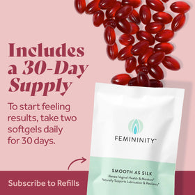 Femininity Smooth as Silk Softgels avec des éléments de bien-être