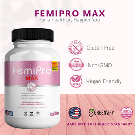 FemiPro MAX Complément Alimentaire Urinaire vegan