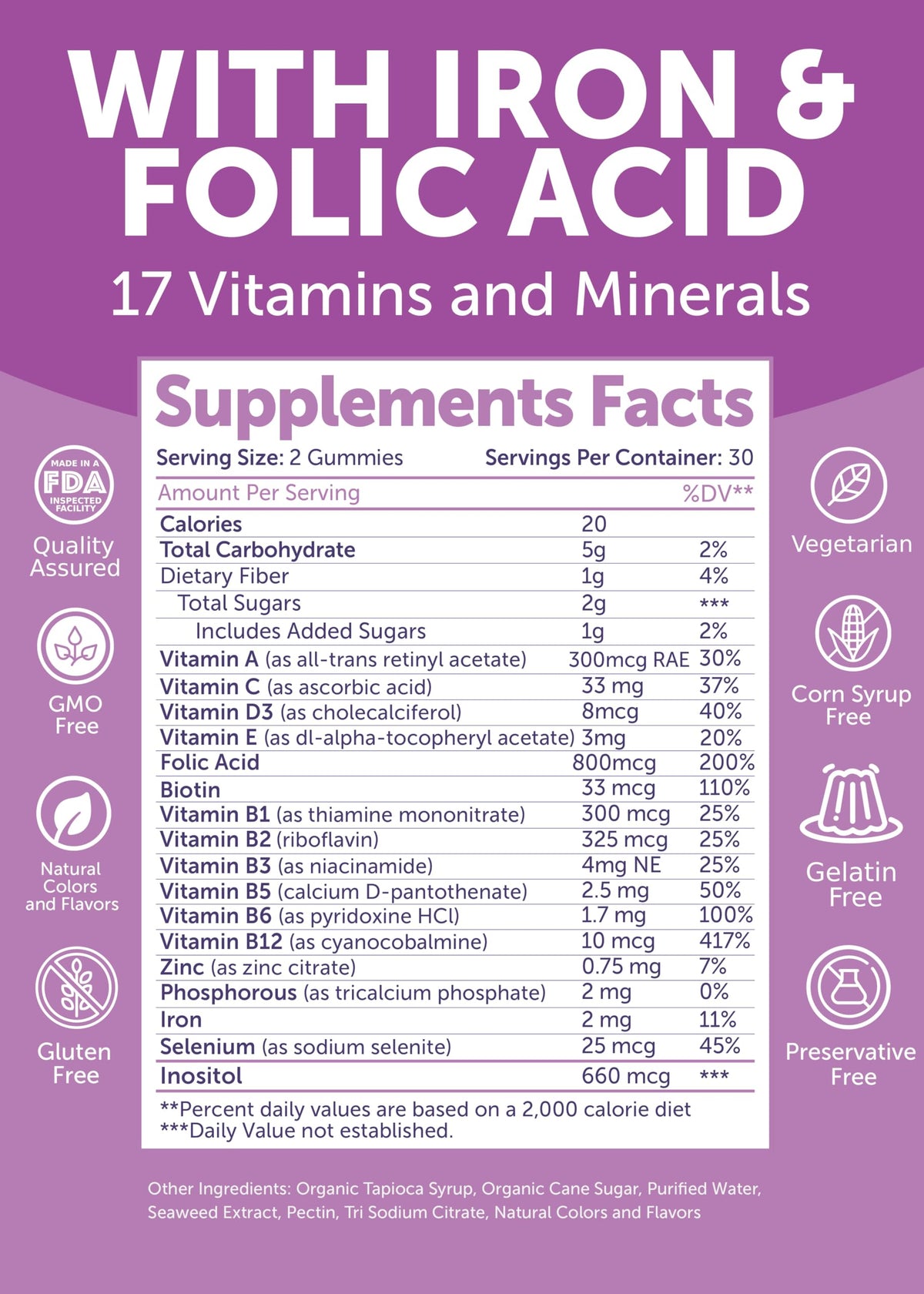 Femme enceinte prenant des vitamines Lunakai