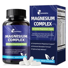Femmetra complément alimentaire magnésium 1350mg vue avant