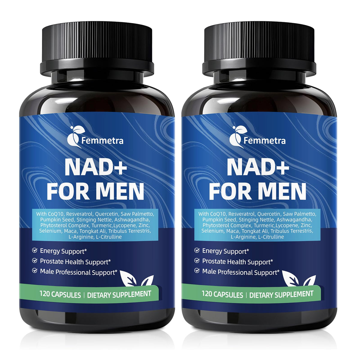 Femmetra Compléments Alimentaires NAD+ 2 Packs, vue avant