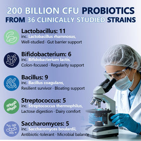 Femmetra Probiotiques 200 Milliards CFU - ingrédients naturels