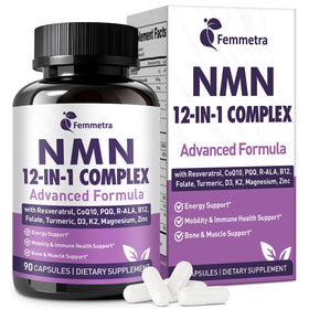 Femmetra Ultra NMN 1 000 mg boîte avant vue