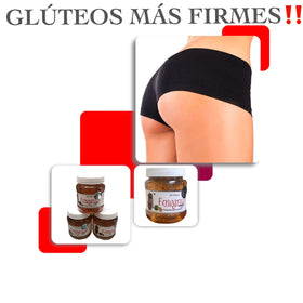 Fenogreco Gel 327g et ses ingrédients naturels en arrière-plan