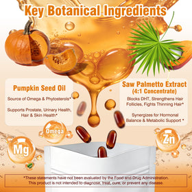 Fenolutra Huile de Pépin de Citrouille 3000mg gélules avec ingrédients