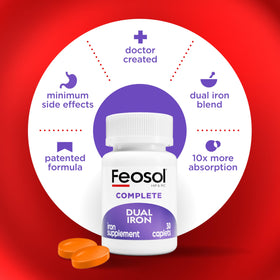 Feosol Complément Alimentaire Fer Bifera 28 mg comprimés dosage information