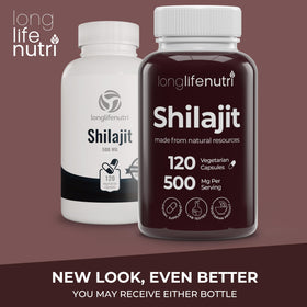 Fermeture éclair du contenant des capsules de Shilajit