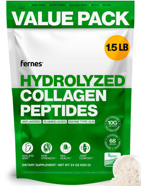 Fernes Peptides de Collagène 699g avant avec étiquette