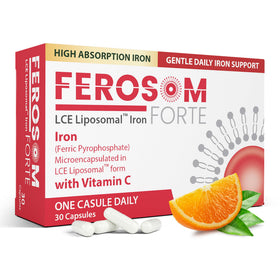 FEROSOM FORTE Fer Liposomal 30 mg - 30 Capsules vue avant
