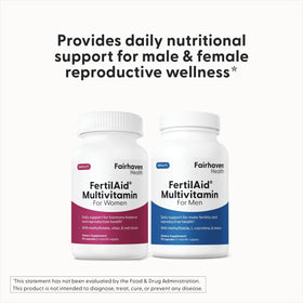 FertilAid pour Femmes, capsules à l'intérieur de la boîte