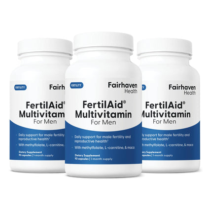 FertilAid pour Hommes 90 capsules vue de face