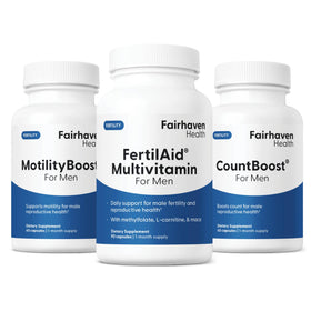 FertilAid pour Hommes de Fairhaven Health, emballage avant