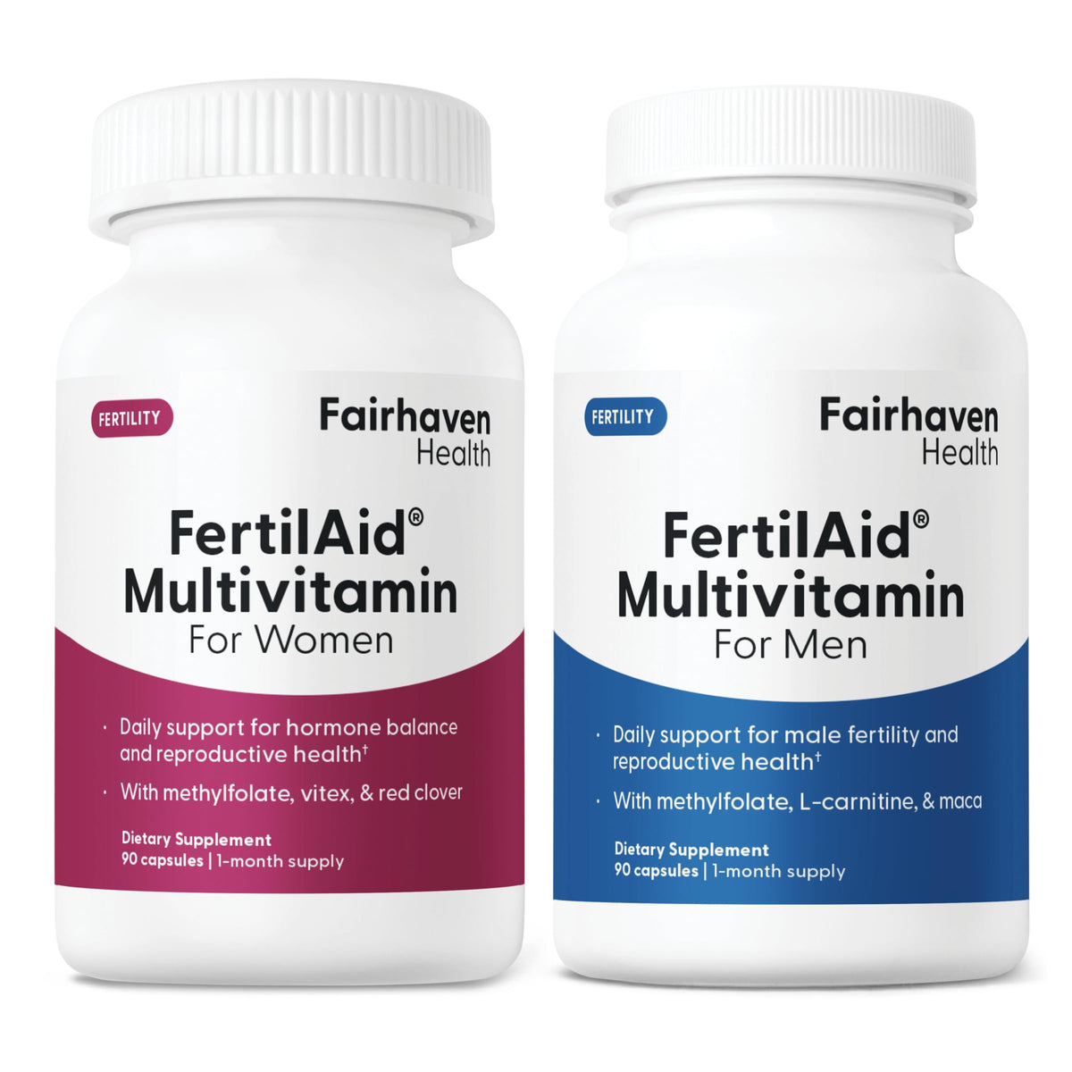 FertilAid pour Hommes et Femmes, boîte contenant 60 capsules