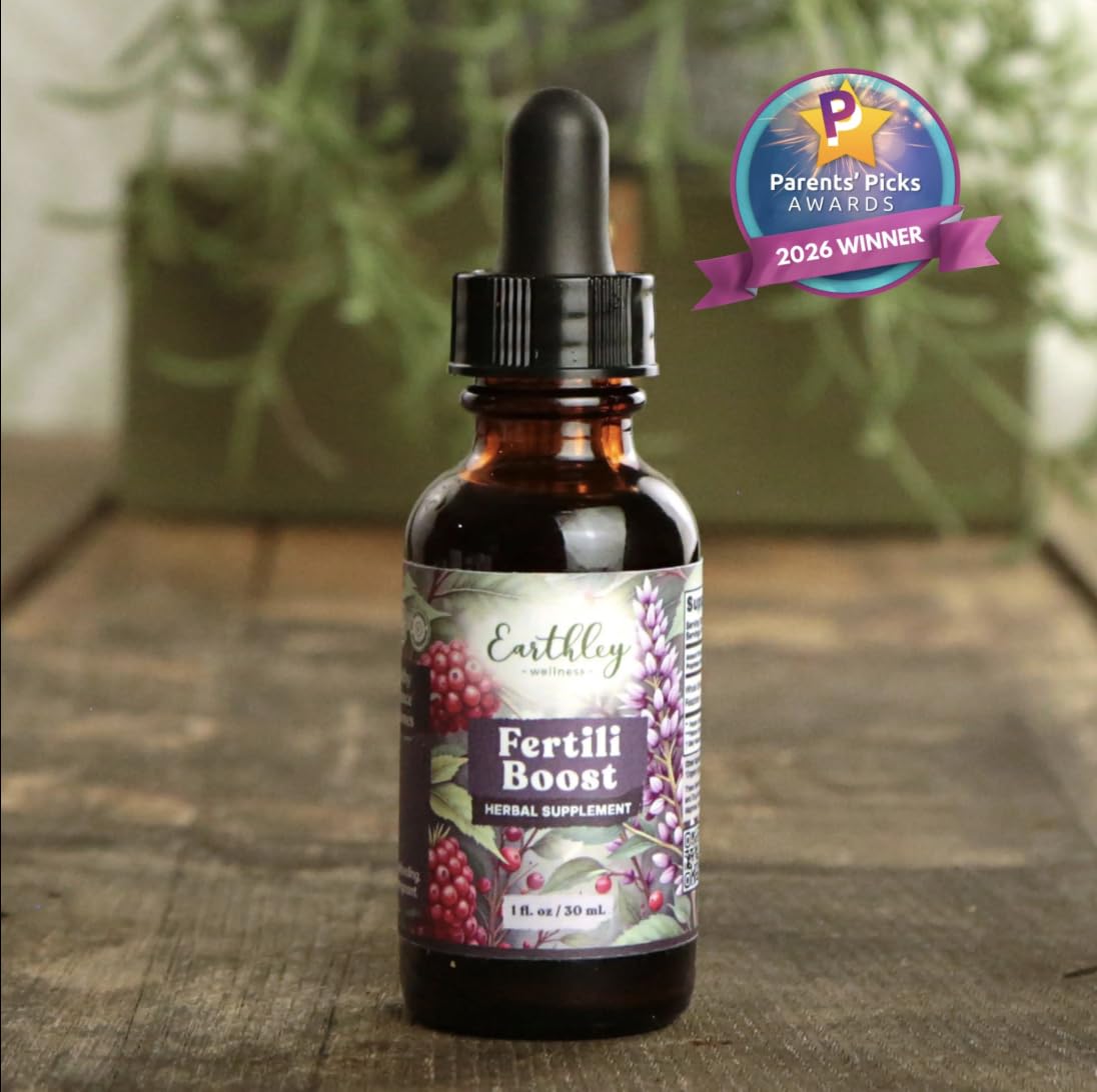 Fertili support d'Earthley Wellness flacon de 60 ml sur fond blanc