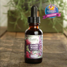 Fertili support d'Earthley Wellness flacon de 60 ml sur fond blanc