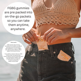 FGBG Gummies d'Été Glow avec fruits tropicaux