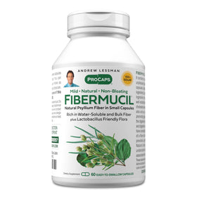 Fibermucil Psyllium Husk 60 capsules vue avant