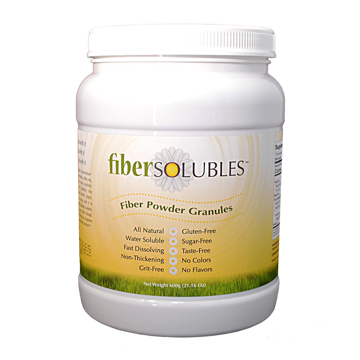 Fibersolubles Fibres Solubles 721g vue de face