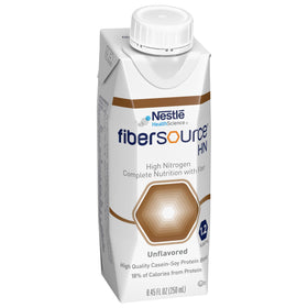 Fibersource HN nutrition complète tube alimentaire 8,45 fl oz vue de dos