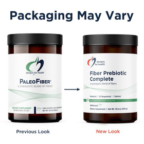 Fibre Prébiotique Complet Designs for Health en utilisation dans un verre