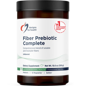 Fibre Prébiotique Complet Designs for Health vue avant, emballage