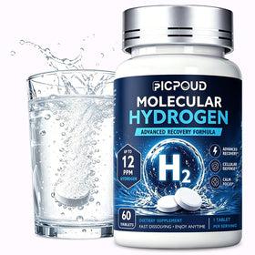 Ficpoud tablettes d'hydrogène moléculaire 12 PPM, boîte avant