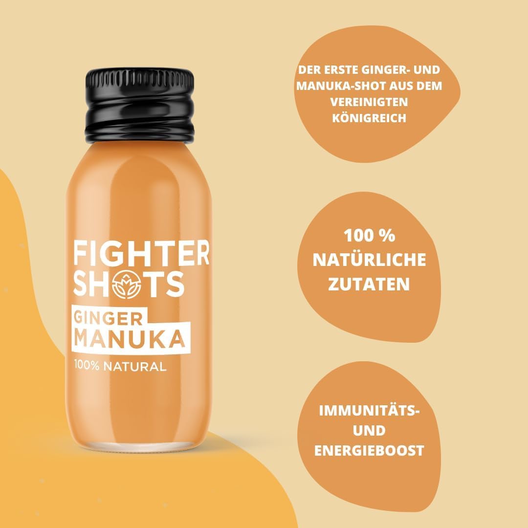 Fighter Shots pack de 12 bouteilles de 60 ml