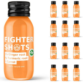 Fighter Shots Shot de Gingembre pack de 12, présentation avant