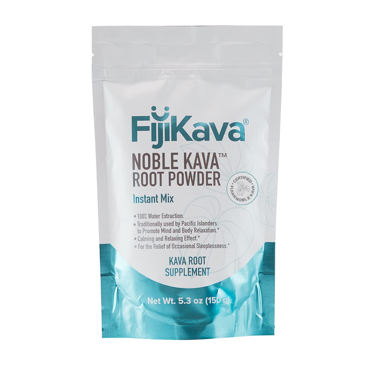 FijiKava Poudre de Kava Micronisée Instantanée 150g vue avant