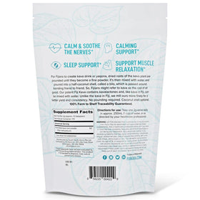 FijiKava Poudre de Kava Micronisée Instantanée 250g vue arrière