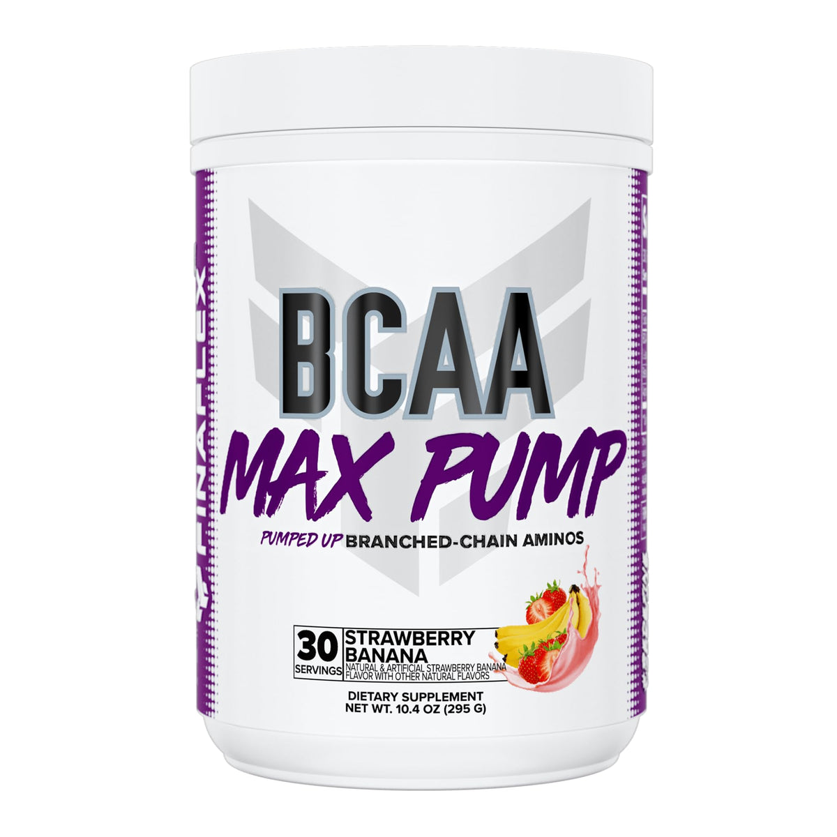 FINAFLEX BCAA MAX PUMP Fraise Banane 10,4 oz vue de face