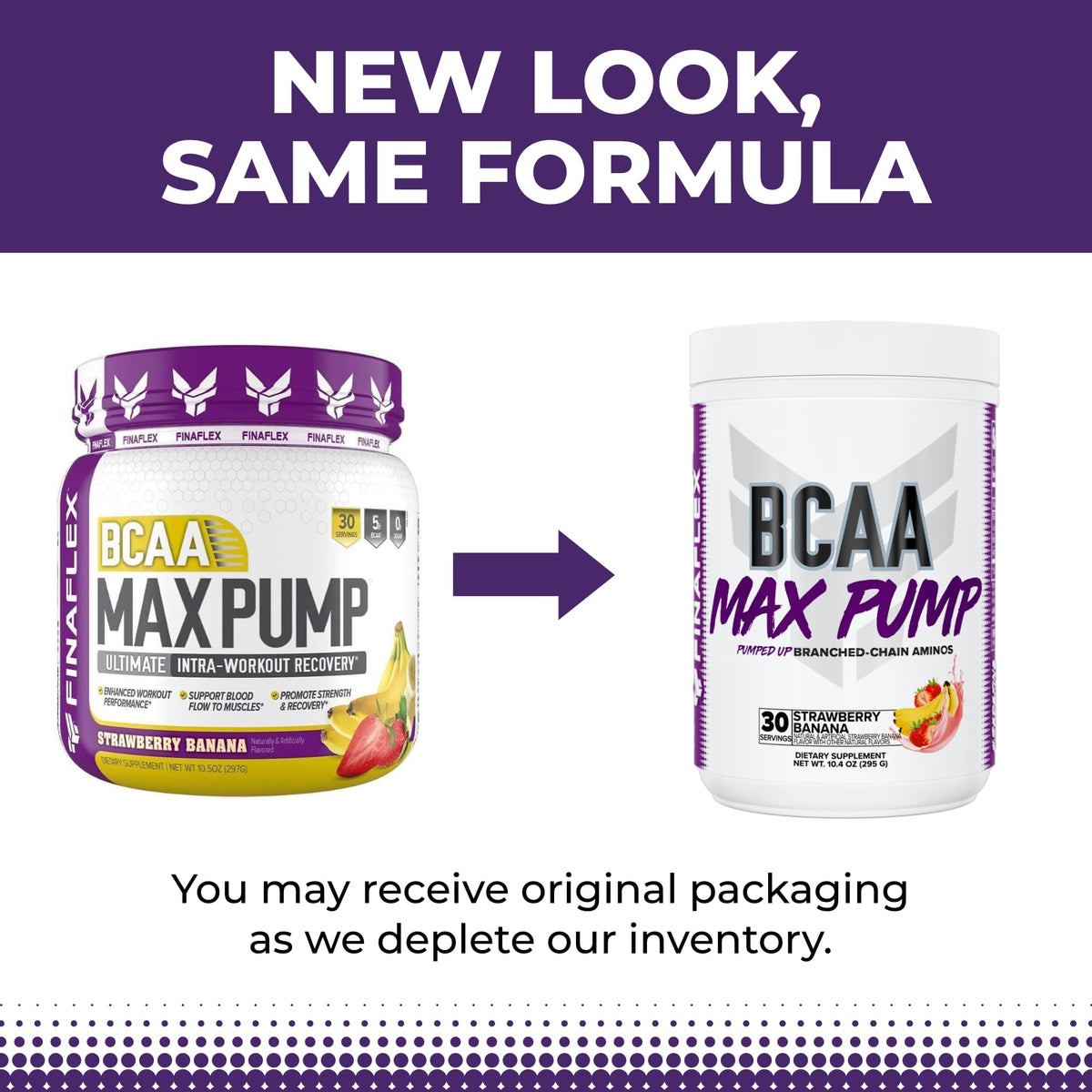 FINAFLEX BCAA MAX PUMP poudre dans un verre avec de l'eau