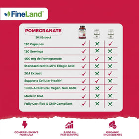FineLand Extrait de Grenade 20:1 avec arrière-plan naturel