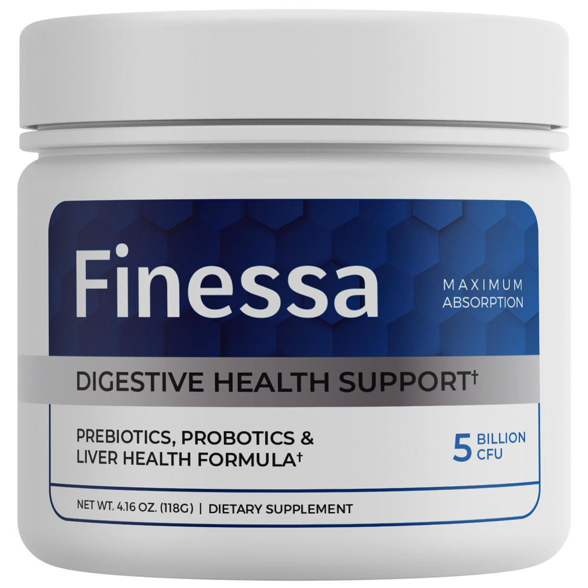 Finessa Boisson Probiotique daily 2en1 159g vue de face