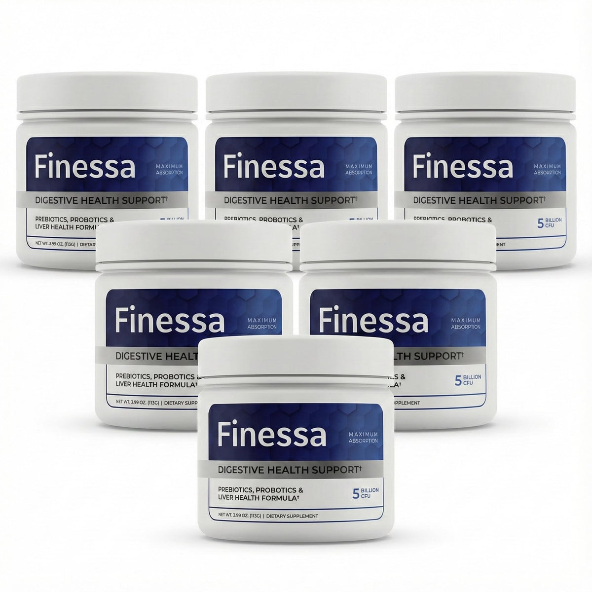 Finessa Boisson Probiotique daily 990g vue de face