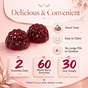 fiocko Gummies Probiotiques Femmes 60 Comp. en mode de vie actif