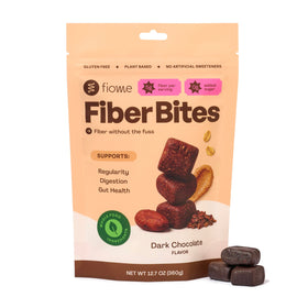 Fiome Bouchées de Fibres Chocolat Noir sachet avant