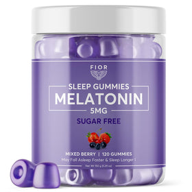 FIOR Gummies Sommeil 120 unités vue avant avec emballage