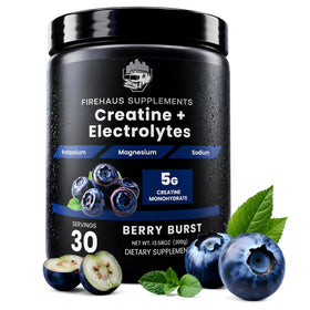 FireHaus Supplements Créatine 5g, détails de la poudre