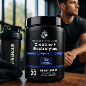 FireHaus Supplements Créatine 5g, vue de haut