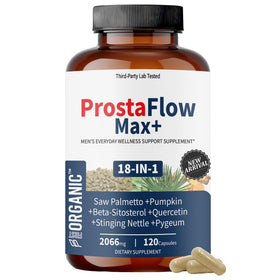 FIRSTORGANIC Complément Alimentaire Prostate 120 Capsules vue de face